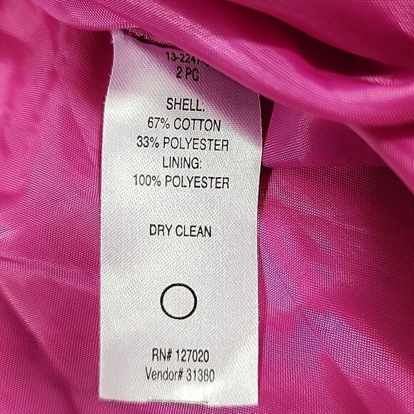 Tweed Skirt Size 10P Barbie Core Pink - Picture 5 of 8